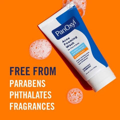 PanOxyl Before Bed Skincare Routine Bundle - Acne Foaming Wash Benzoyl Peroxide 10%, PM Overnight Spot Patches & PM Balancing Repair Moisturizer